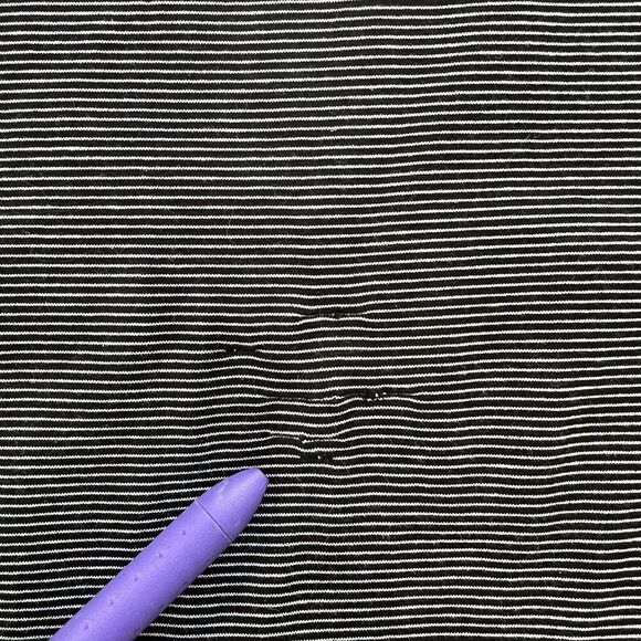 Peter Millar Mens Shirt Large Black White Stripe Pullover Polo Shirt Pink Button - Picture 8 of 8